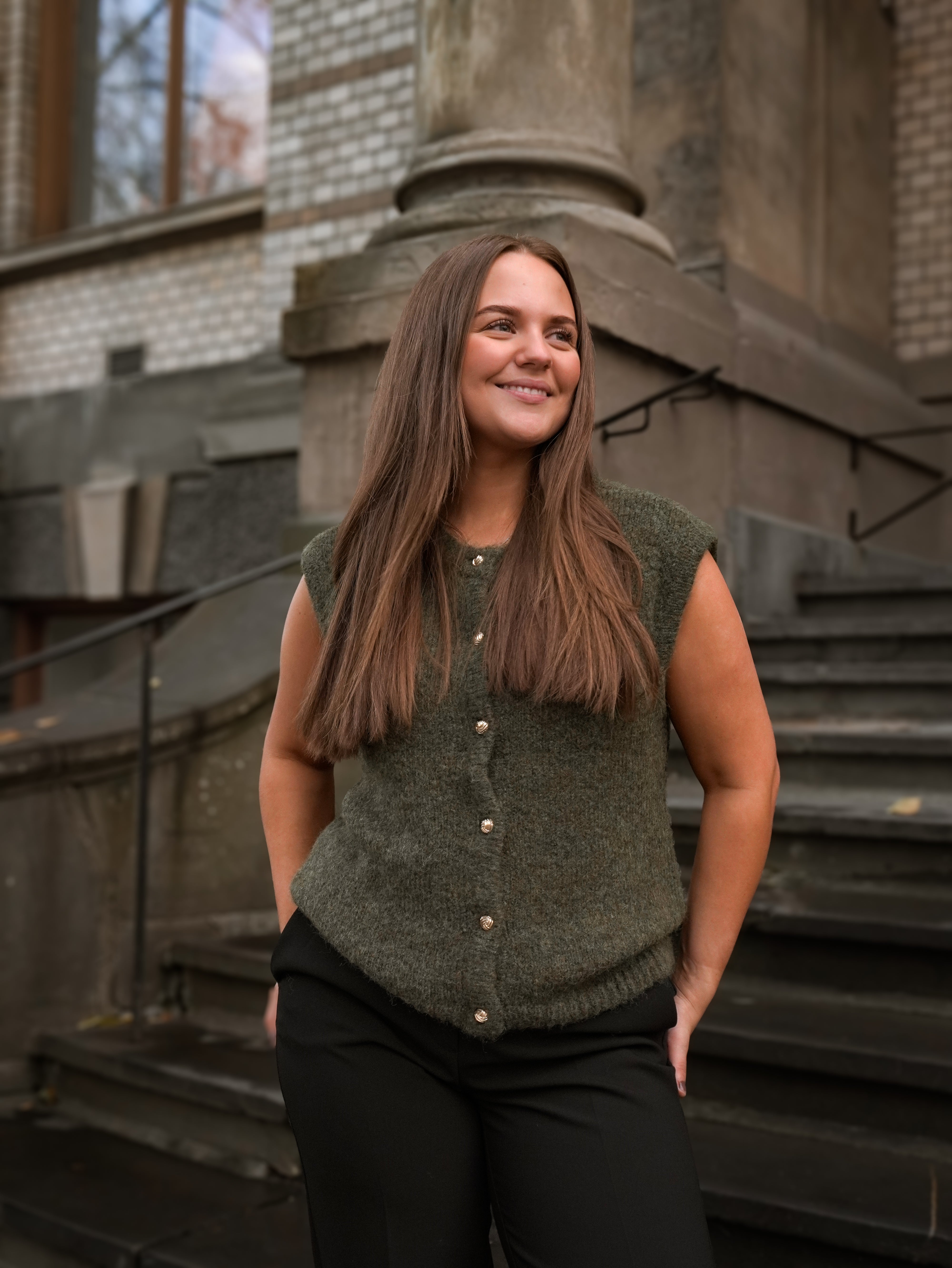 OBJSAGGIA Knit Waistcoat